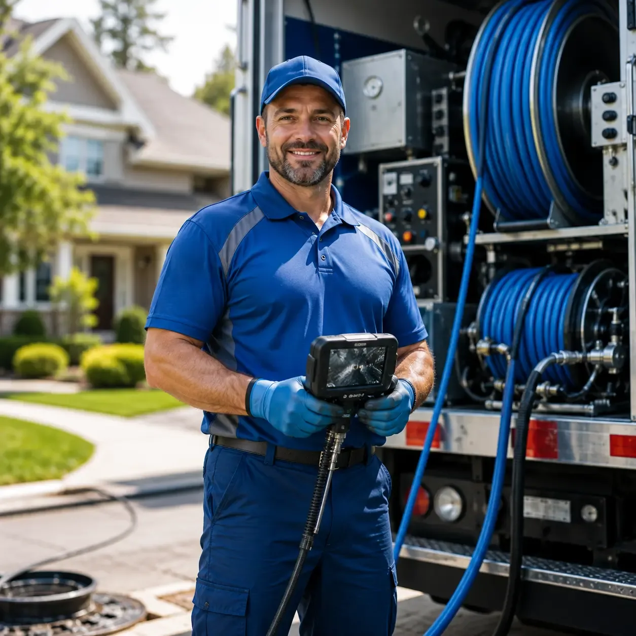 Local outdoor drain cleaning specialists in West Point, IL